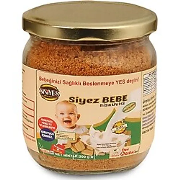 Siyez Unlu Bebe Bisküvisi Toz 200G