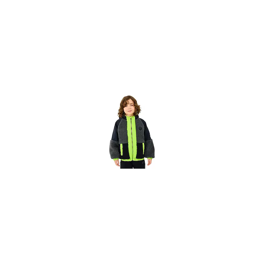 Skechers Outdoor Fleece Full Zip Sherpa SK2520045 Kapüşonlu Çocuk Mont