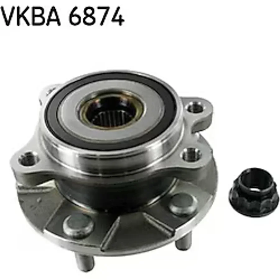 Skf VKBA6874 Ön Teker Rulmanı Poryası Toyota Corolla 2007-AURIS 2007-2013 Avensis 2009-VERSO 09-Rav4 2008- 4355002010