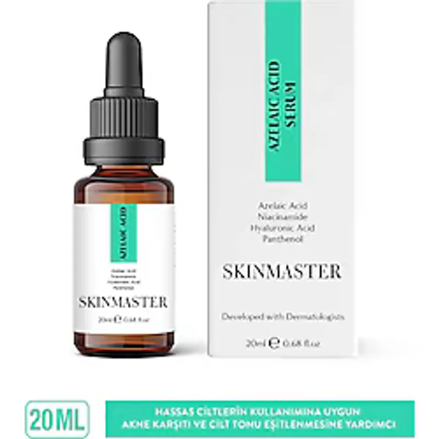 Skin401 %5 Azelaik Asit Yatıştırıcı ve Leke Karşıtı Yüz Serumu 30 ml