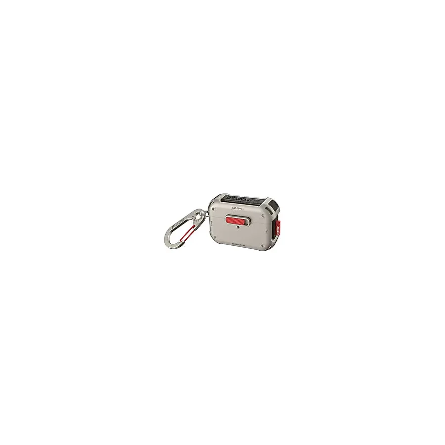 Skinarma Mecha Titanyum Apple Airpods Pro 2. Nesil Uyumlu Kılıf - Gri