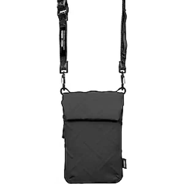 Skinarma Sling Pouch Juno Cross-Hatch Desenli Naylon Scout Boyun Askı Kayışlı Çapraz Vücut Çantası