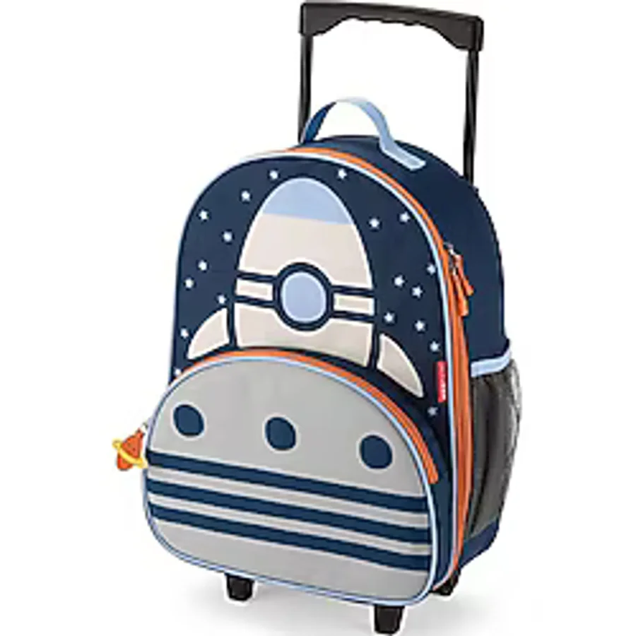 Skip Hop Spark Style Tekerlekli Çanta Roket Çok Renkli