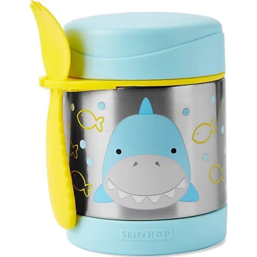 Skip Hop Zoo Köpekbalığı Paslanmaz Çelik Termos 325 ml