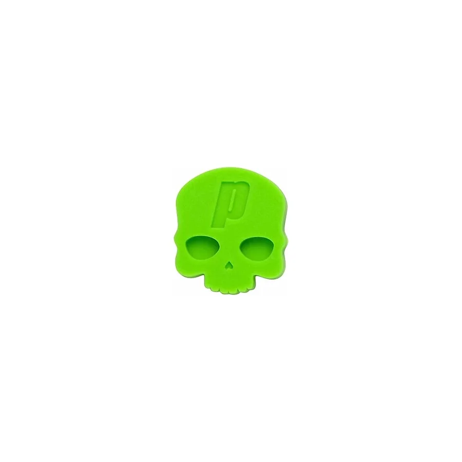 Skulls Damp Tekli Kurukafa Titreşim Önleyici 260 gr Ağırlık ile Raket Performansınızı Artırın - Yeşil