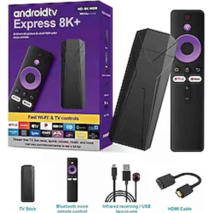 SKYNEX AndroidTV 8K+ Android 13 2GB+16GB WI-FI 5G Quad Core İşlemci 8k