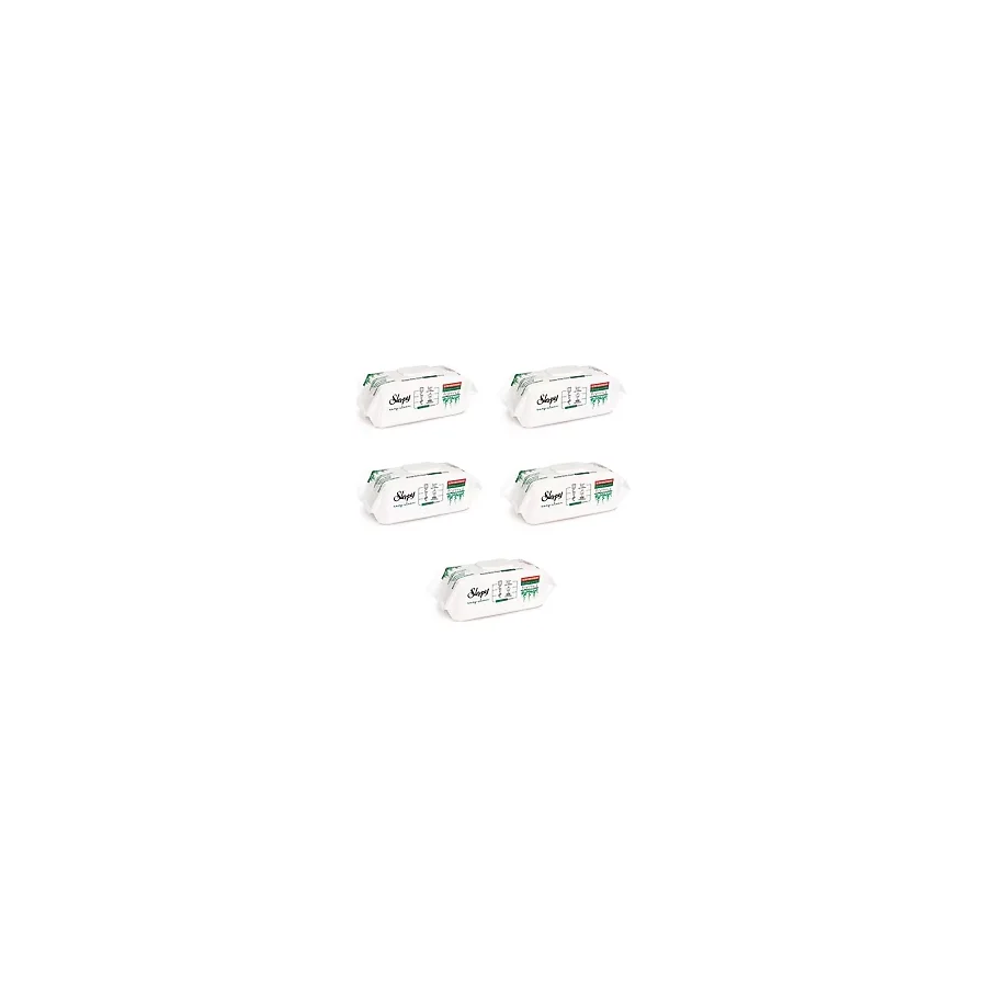 Sleepy Easy Clean Beyaz Sabun Katkılı Yüzey Temizlik Islak Havlusu - 100'Lü 5 Paket