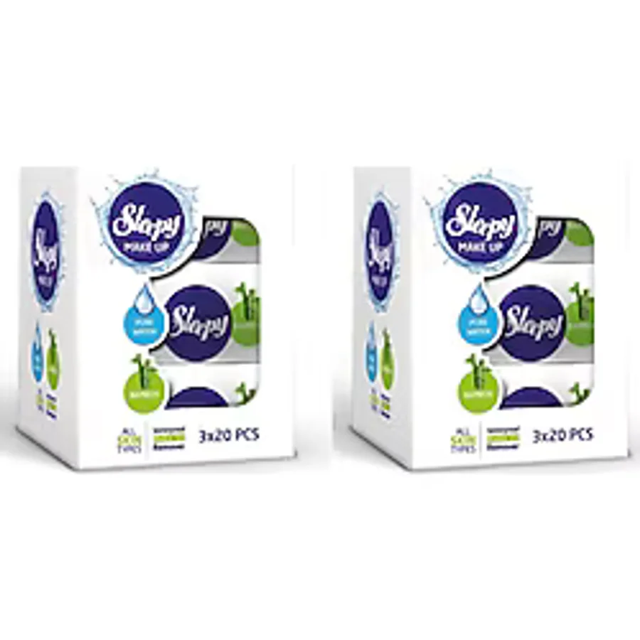Sleepy Make Up 20'li 6 Adet Makyaj Temizleme Mendili
