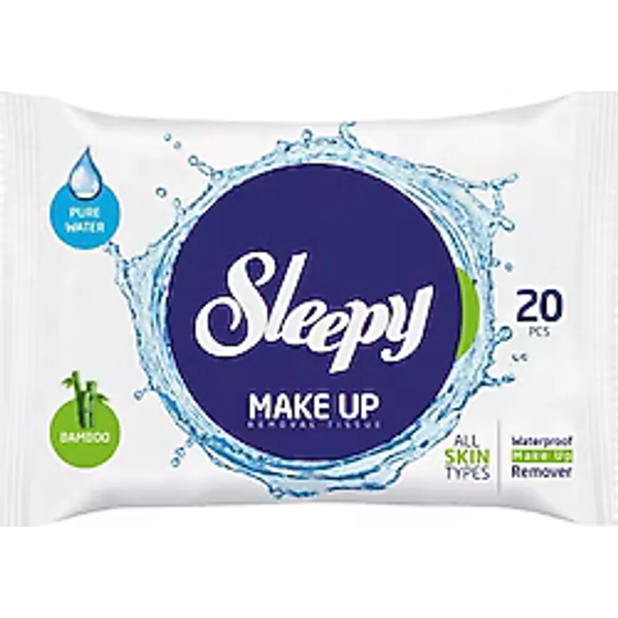 Sleepy Make Up 20'li Makyaj Temizleme Mendili