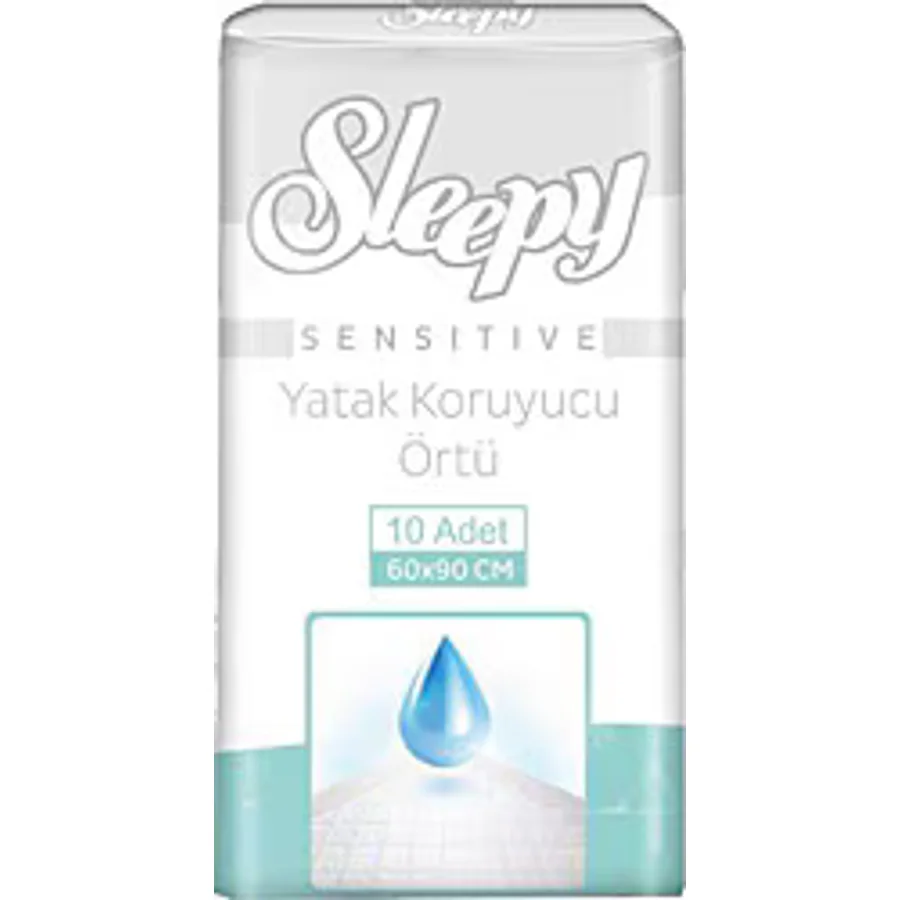 Sleepy Sensitive Hasta Yatak Koruyucu 60x90 10 Adet