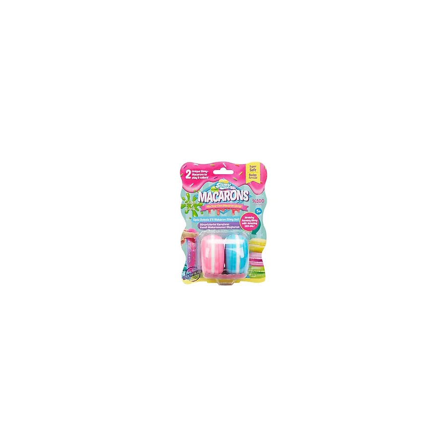 Slimy 2'li Macaron Slime