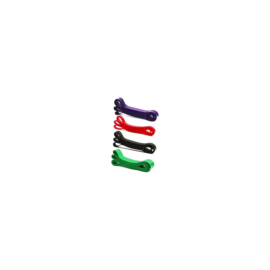 Slipt Güç Bandı - Hafif Direnç Lastiği Fitness, Pilates, Aerobik & Squat Egzersiz Lastiği (Latex Powerband) (Siyah)