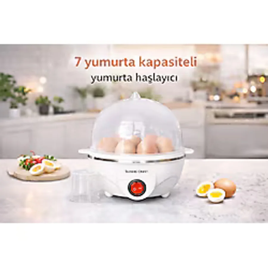 Slivers Criest SC-3101 Yumurta Pişirme Makinesi beyaz