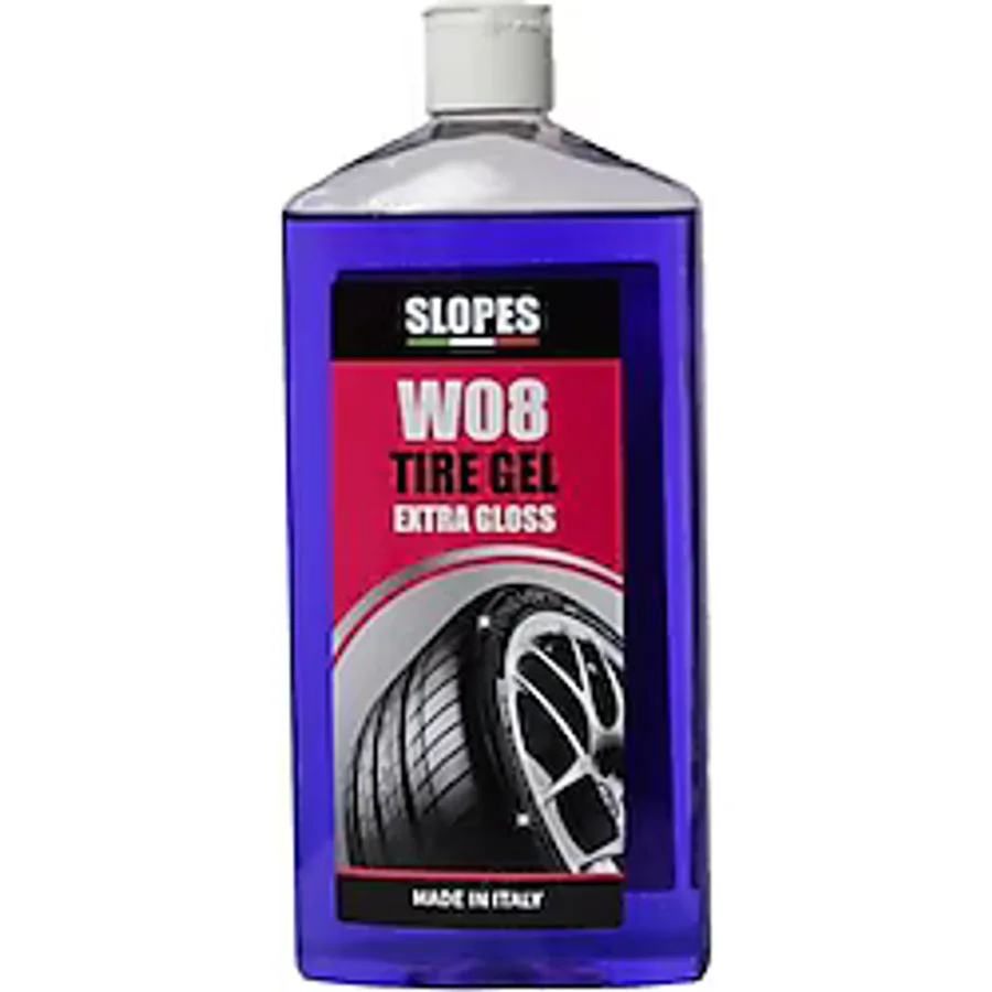 Slopes W08 500 ml Lastik Parlatıcı Jel