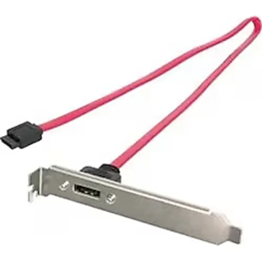 Slotbracket, 1 Serial ATA (SATA) Port ile