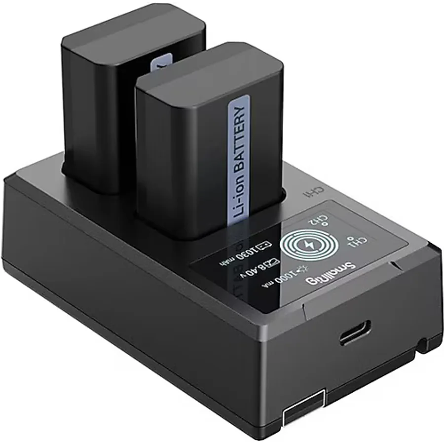 SmallRig 3818 NP-FW50 Batarya ve Şarj Cihazı Kiti