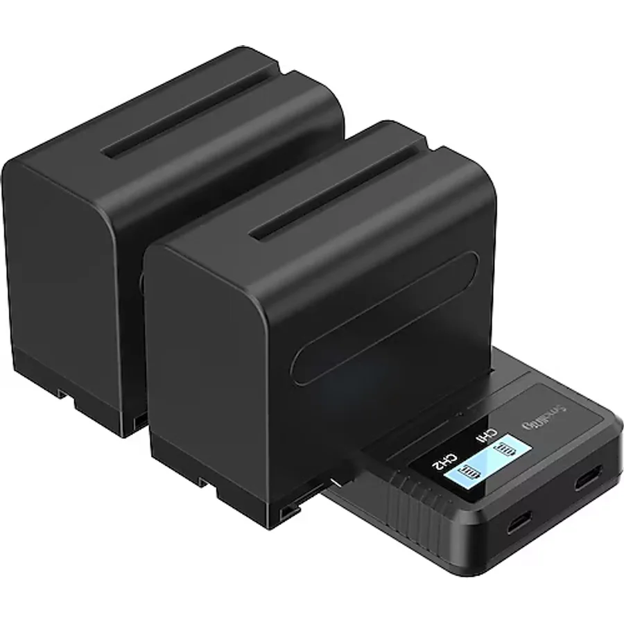 SmallRig 3823 NP-F970 Batarya ve Şarj Cihazı Kiti