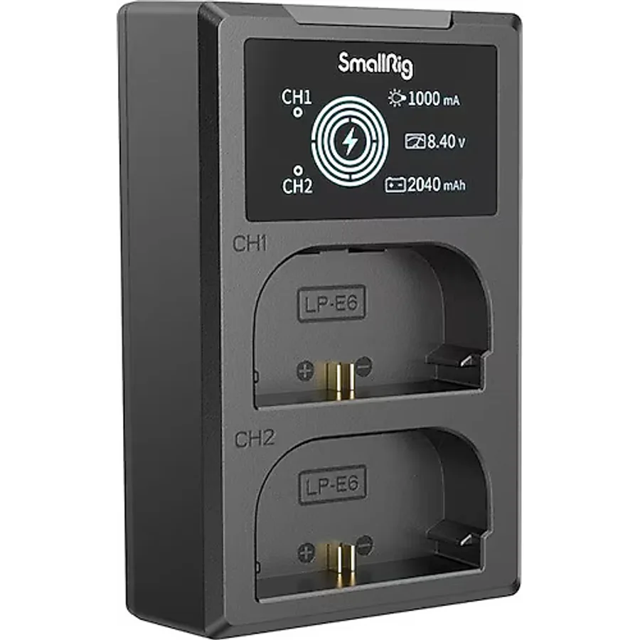 SmallRig 4084 LP-E6NH Fotoğraf Makinesi Şarj Cihazı