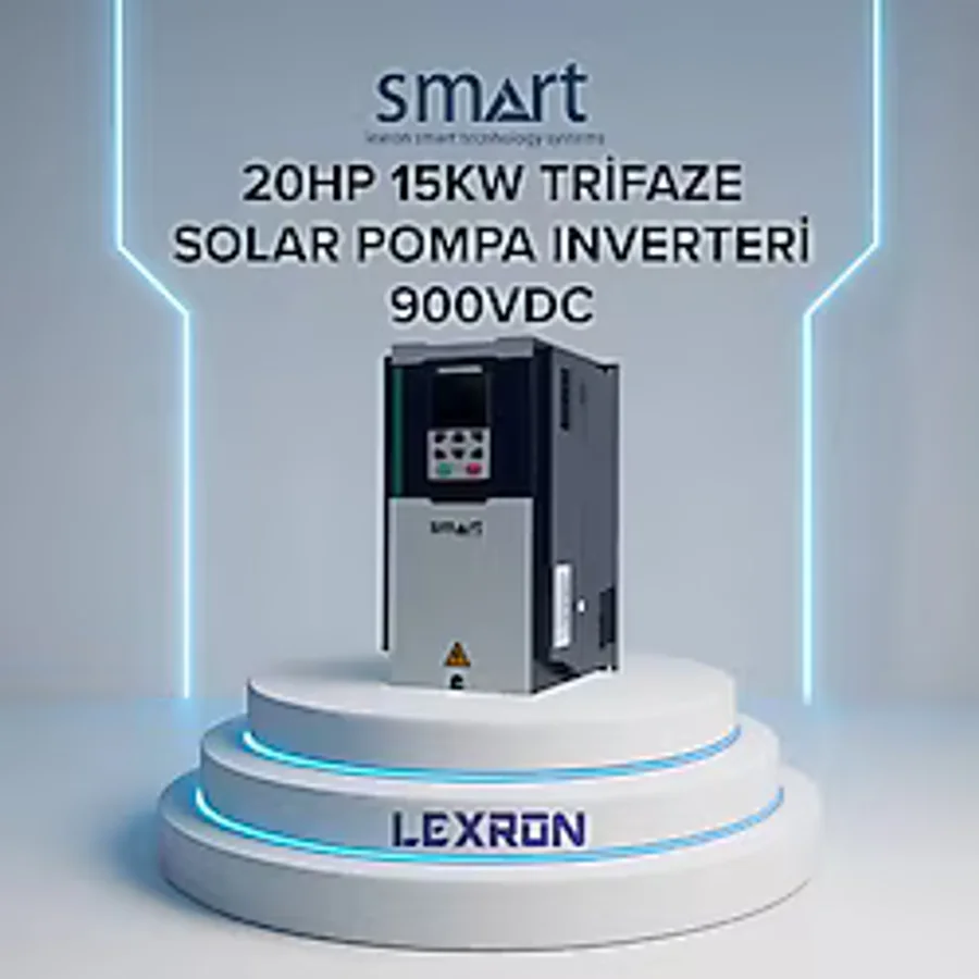 Smart 20 Hp 15 Kw Trifaze Solar Pompa İnverteri
