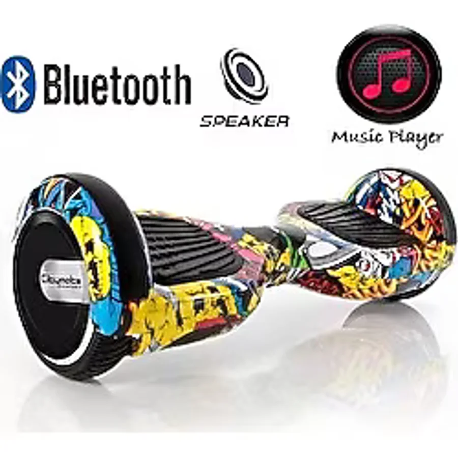 Smart Balance Smart Scooter Grafiti Elektrikli Kaykay Bluetooth Speakerlı Hoverboard