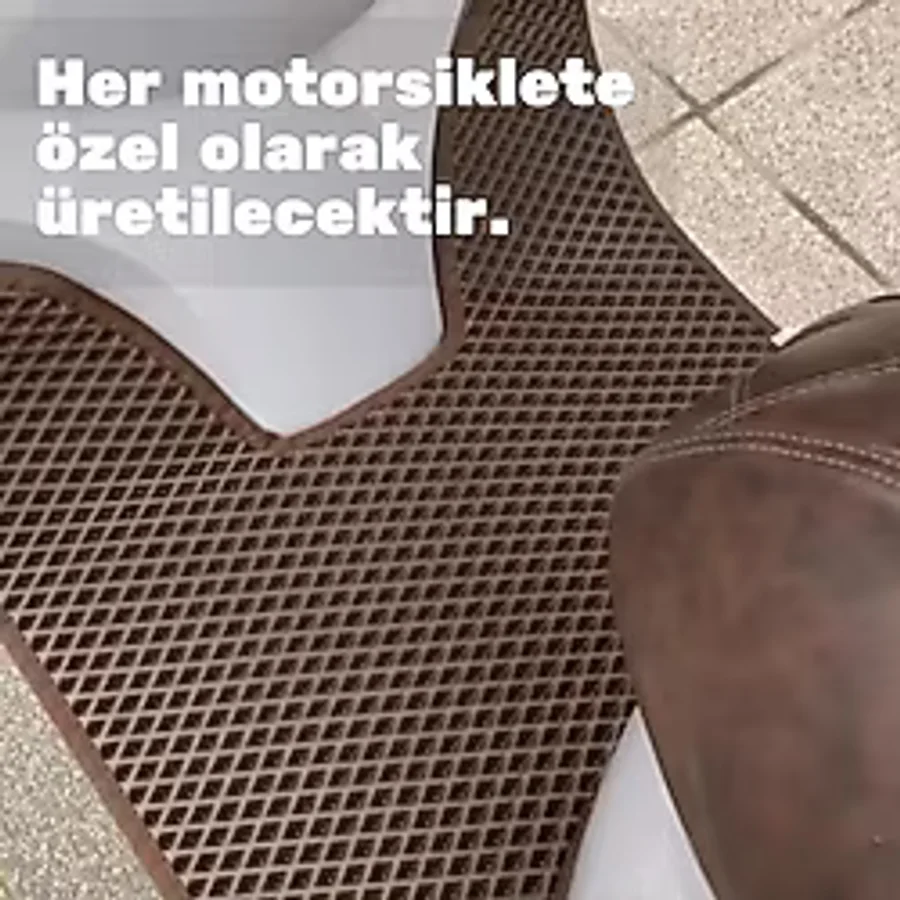 smart matt eşsiz stil akıllı detaylar Mati 125 Uyumlu Motorsiklet Paspası