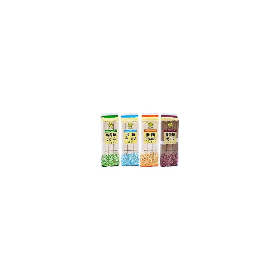 SMART PIGEON Noodle Erişte Çeşitleri 4 Çeşit Udon - Ramen - Somen - Soba - Noodle Erişteleri 300 G
