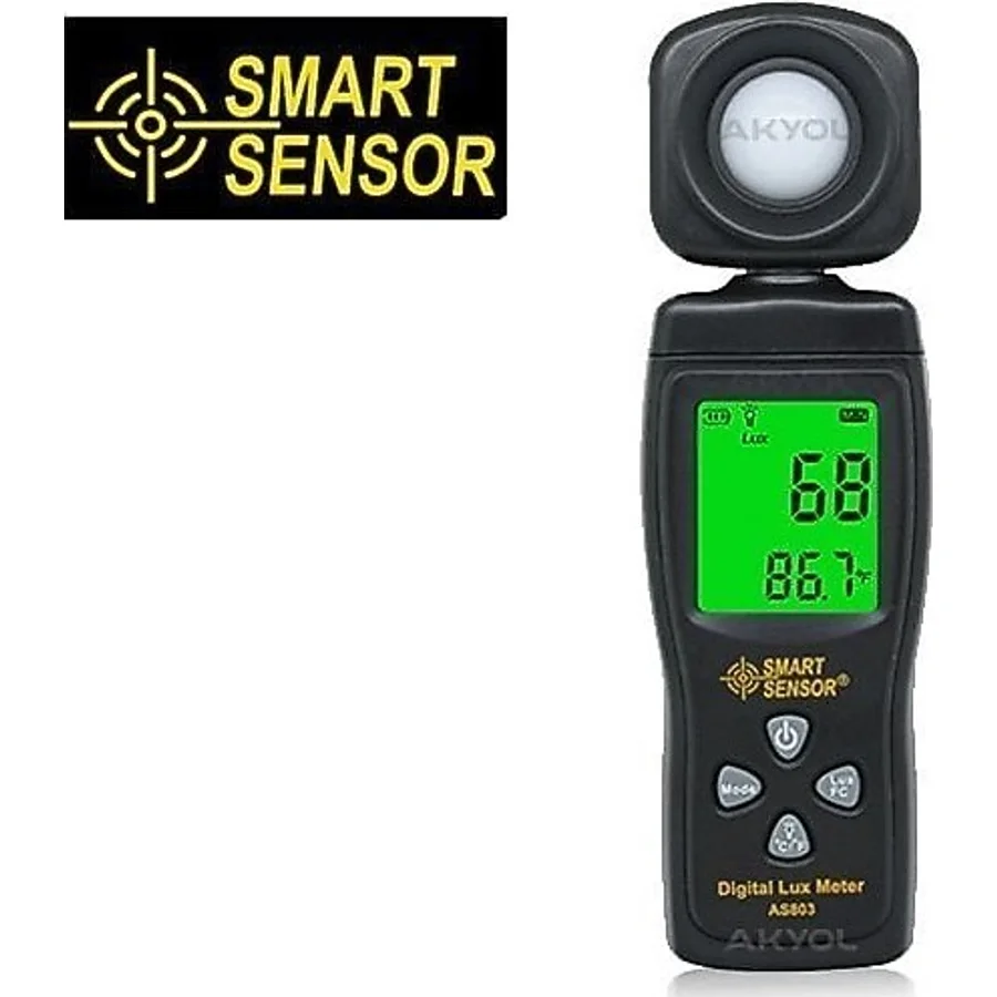 Smart Sensor AS 803 Işık ölçer Lüksmetre
