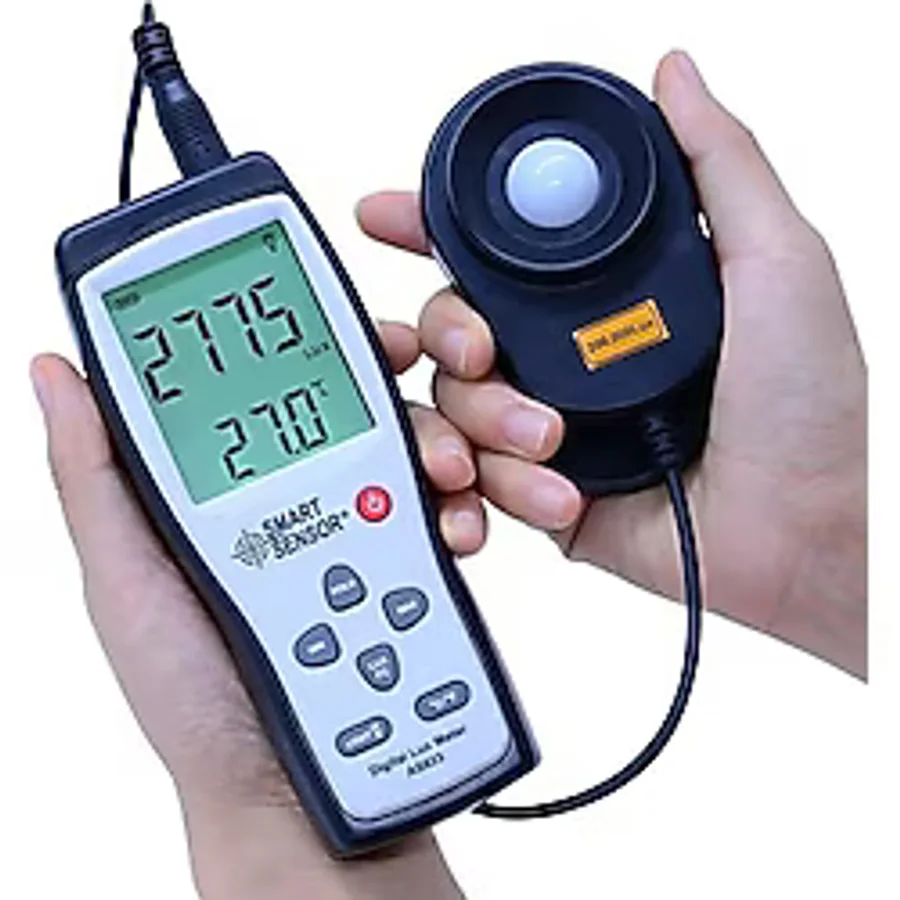 Smart Sensor As 823 Spiral Kablolu Işık Ölçer Lüksmetre - Belirtilmemiş - Seçeneksiz