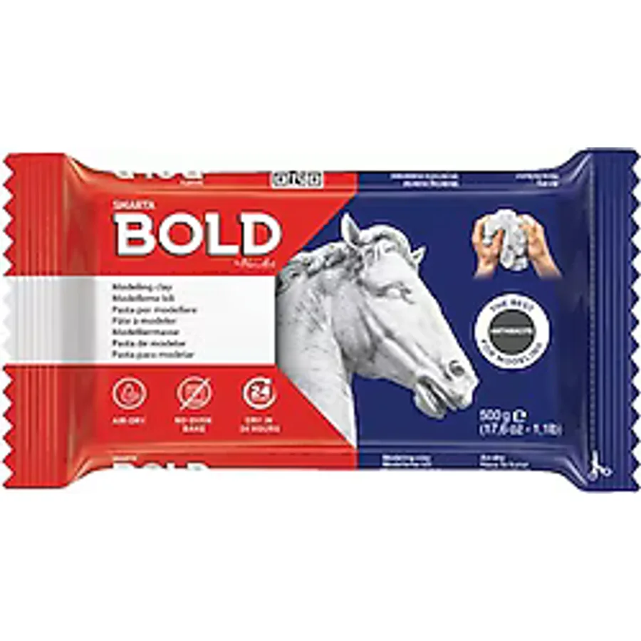Smarta Bold 500 gr Antrasit Seramik Hamuru