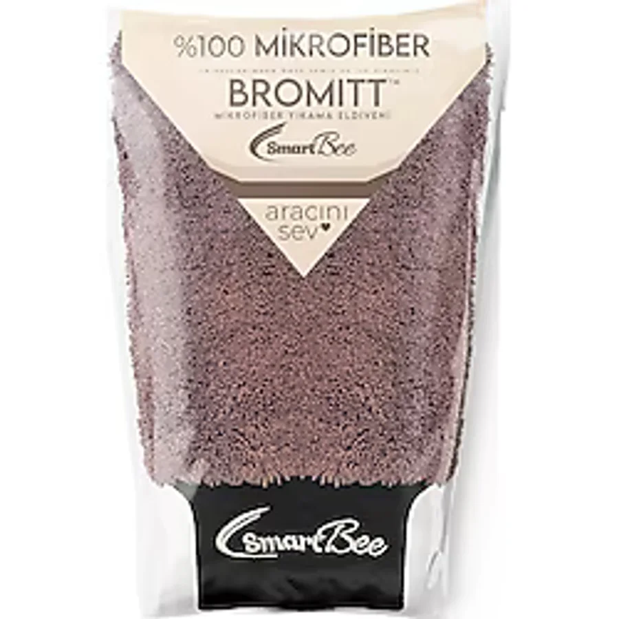 Smartbee Bromitt %100 Mikrofiber Oto Yıkama Eldiveni