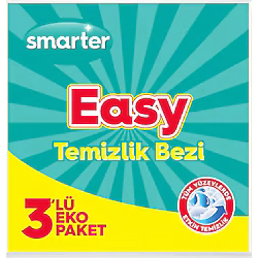 Smarter Easy Temizlik Bezi 3'lü