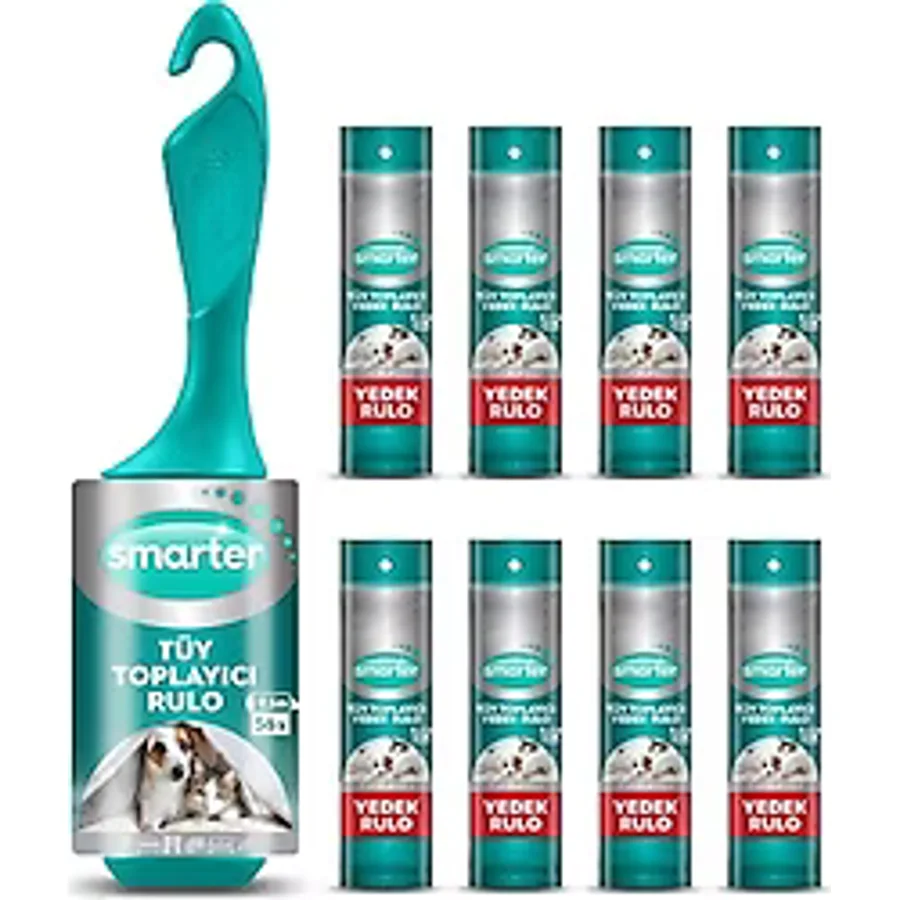 Smarter Tüy Toplayıcı + 8 Yedek Rulo