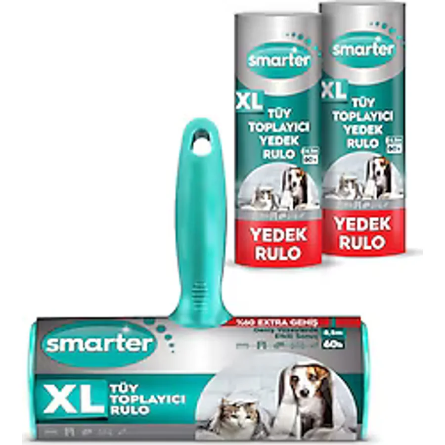 Smarter XL Tüy Toplayıcı + 2 Yedek Rulo