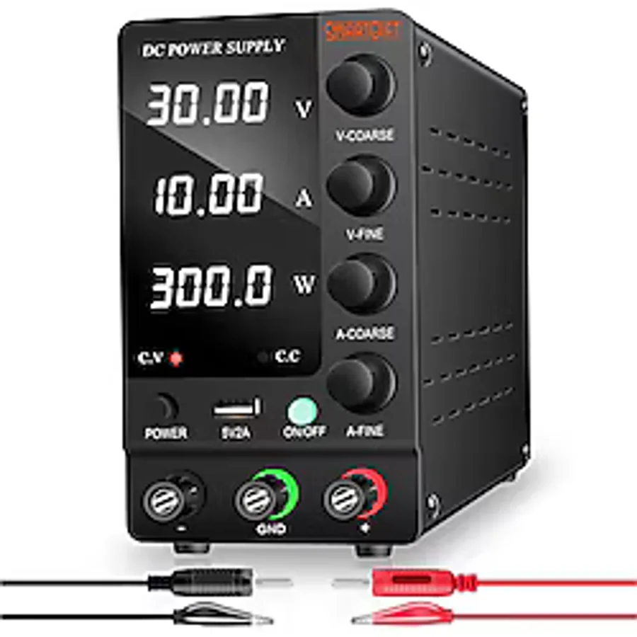 Smartgift Ayarlanabilir 30V/10A SMPS DC Güç Kaynağı Ayarlı Voltaj Regülatörü