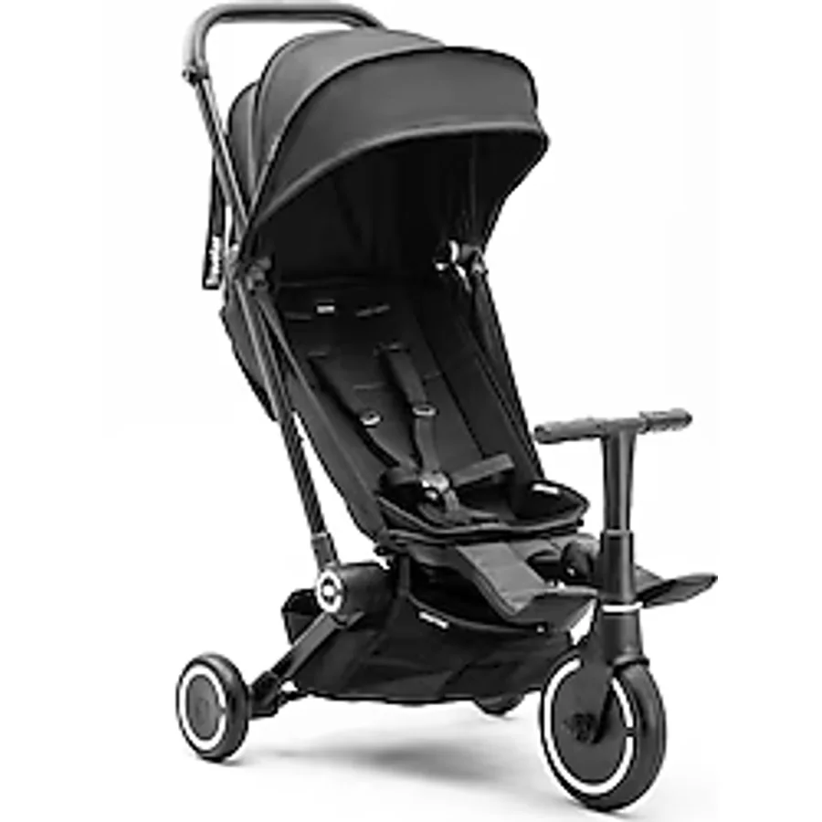 smarTrike Traveler Siyah Bebek Arabası ve Bisiklet