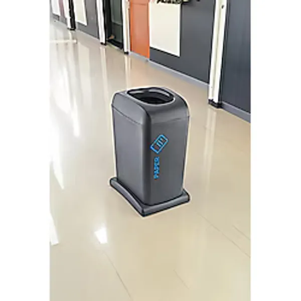 Smartware Soft Tekerlekli Kağıt Geri Dönüşüm Kutusu 40 LT