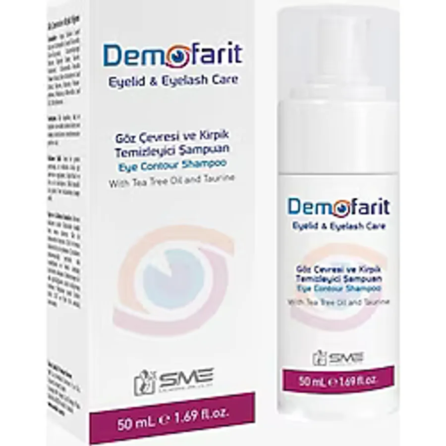 SME Demofarit 50 ml - Göz Çevresi ve Kirpik Temizleyici Şampuan