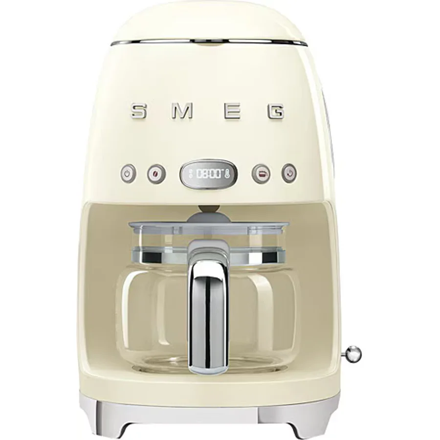 Smeg DCF02CREU Retro Krem Filtre Kahve Makinesi