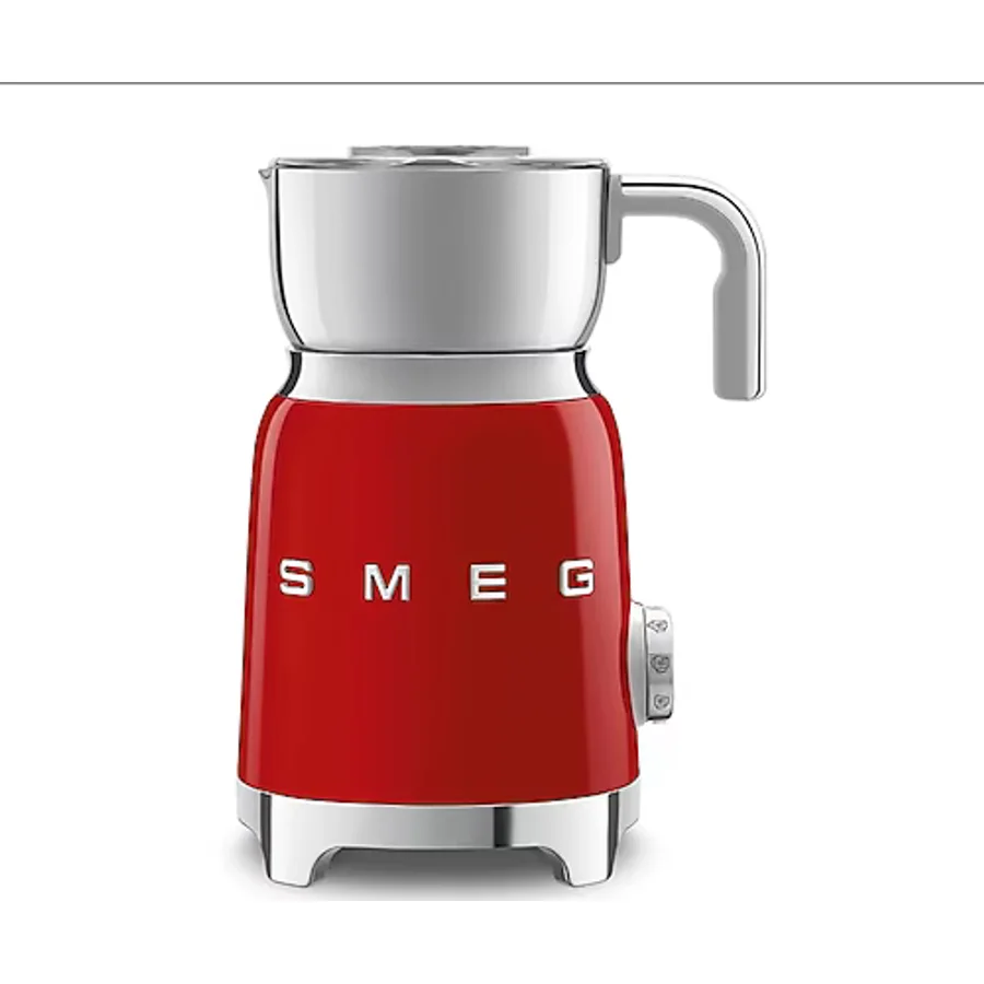 Smeg MFF11RDEU 50's Style Kırmızı Süt Köpürtücü