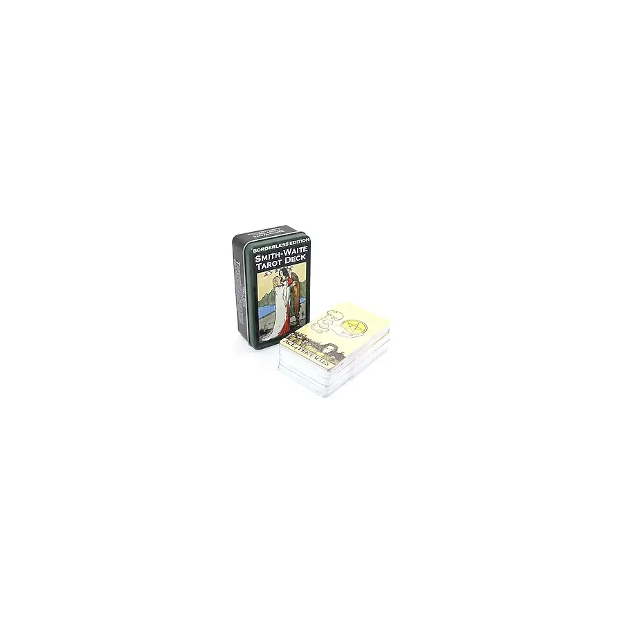 Smith- Waite Metal Kutulu Tarot Kartı