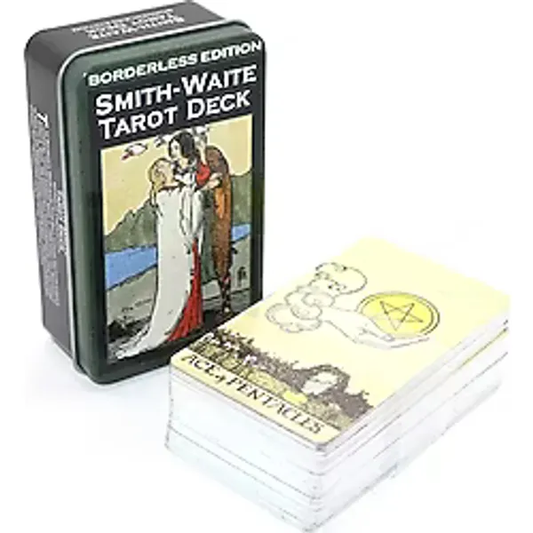 Smıth-Waıte Metal Kutulu Tarot Kartı Alk2814