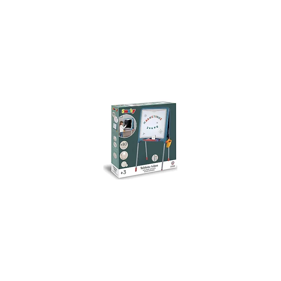 Smoby Metal Ayakli Çift Tarafli Manyetik Yazi Tahtasi 7600410308