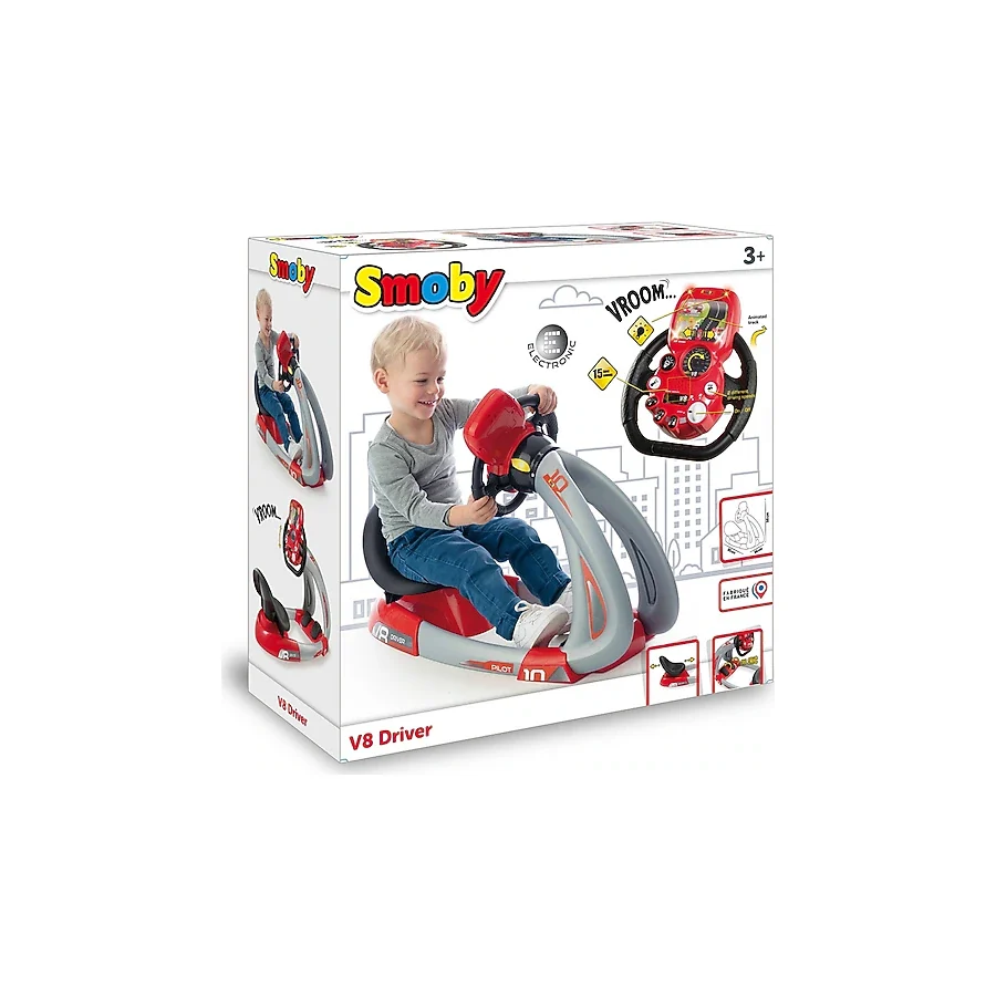 Smoby Pilot V8 Sürüş Simülatörü 370206