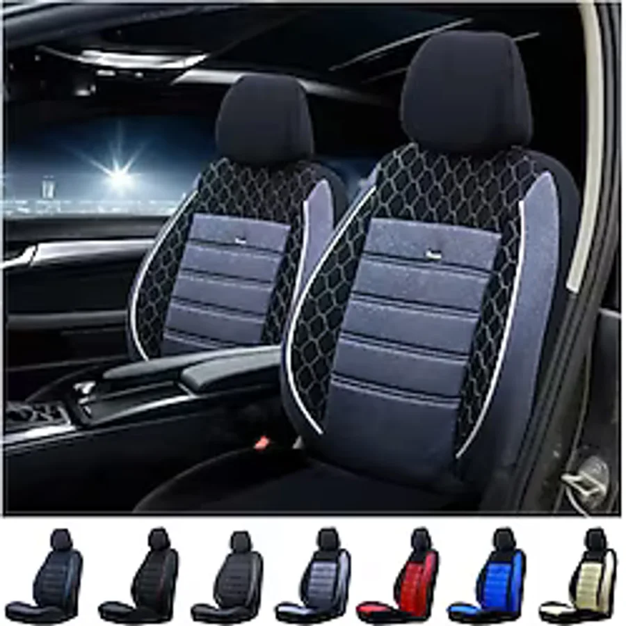 SMRAUTOACCESSORY Dacıa Sandero Füme Siyah Oto Koltuk Kilifi Gof