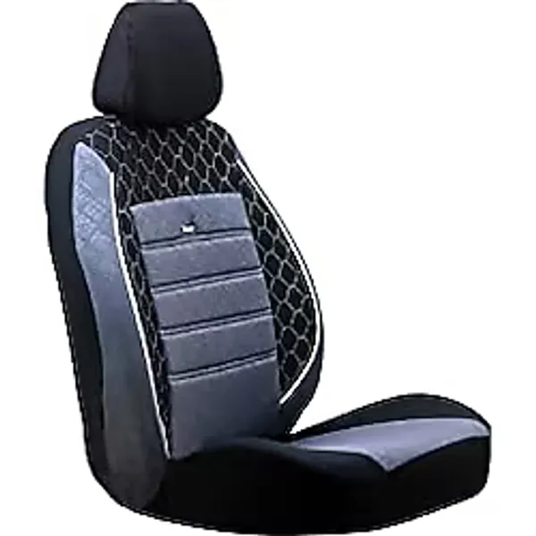 SMRAUTOACCESSORY Fiat Fiorino Oto Koltuk Kilifi Gof Fume-siyah ile uyumlu SMRNM-1172