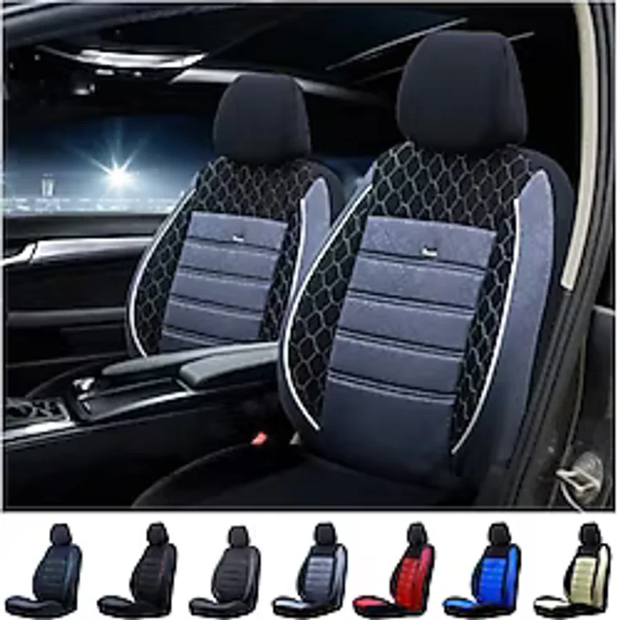 SMRAUTOACCESSORY Fiat Linea uyumlu Fume-siyah Oto Koltuk Kılıfı Gof