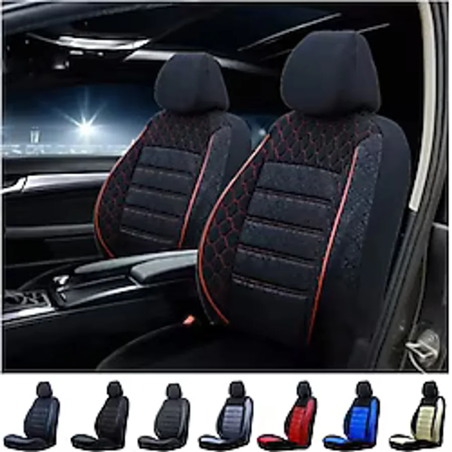 SMRAUTOACCESSORY Ford Transit Connect Oto Koltuk Kilifi Gof Siyah-kırmızı