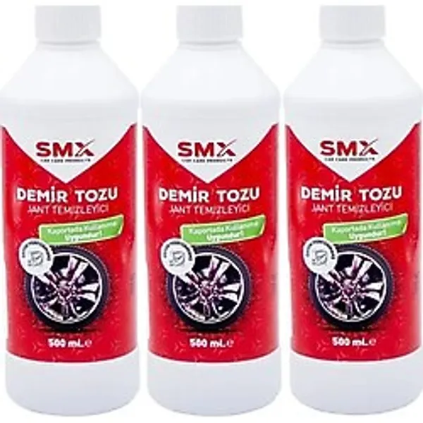 SMX Demir Tozu / Jant Temizleyici 3 Adet (3x500 ML)