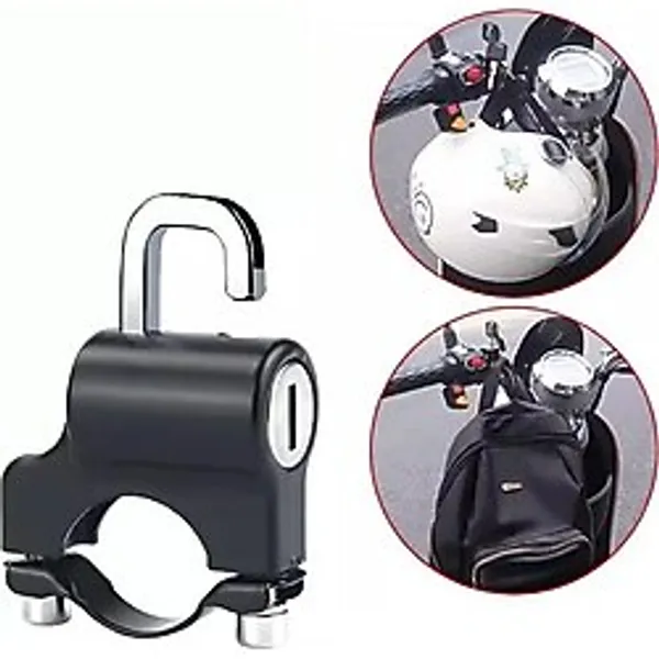 Sn-24295 22-26Mm Universal Motosiklet Kask Kilidi