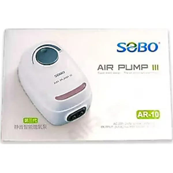 Sobo AR-10 Akvaryum Hava Motoru Çift Çıkışlı 2x3,4Lt